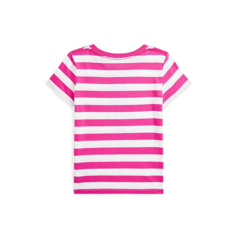Polo Ralph Lauren Striped Polo Bear Cotton Jersey Tee image number 1